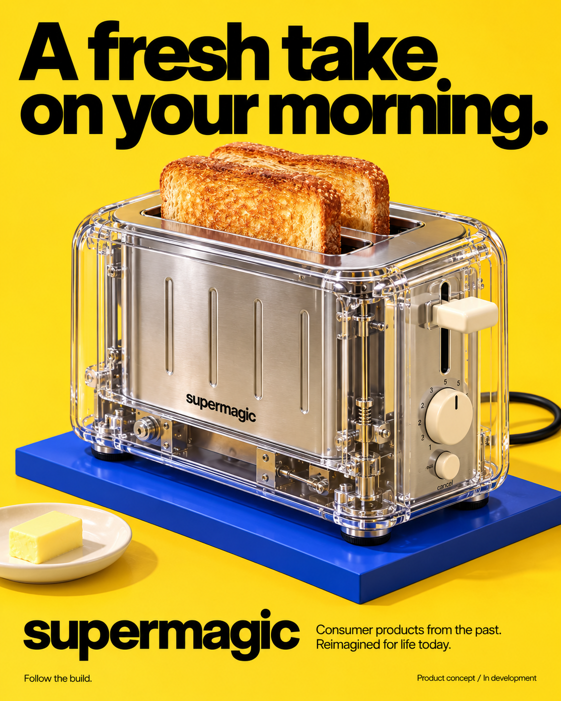 Supermagic toaster concept