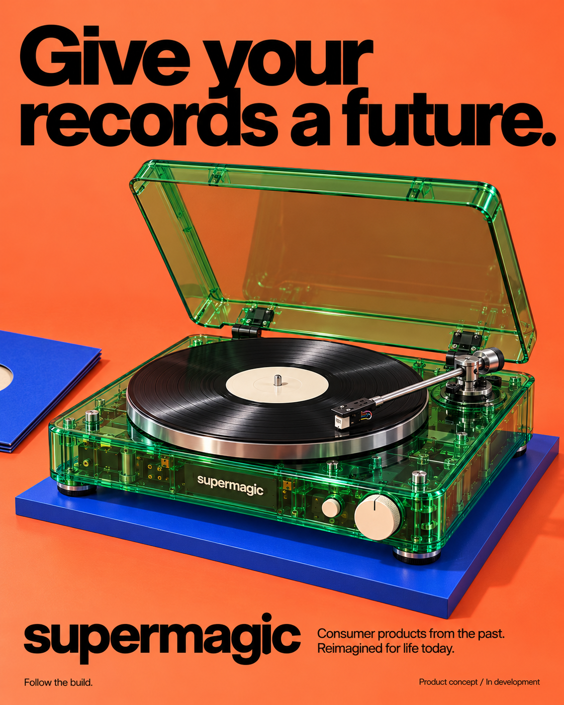 Supermagic turntable concept